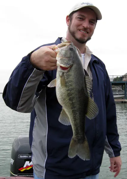 Trophy bass caught on Lake LBJ